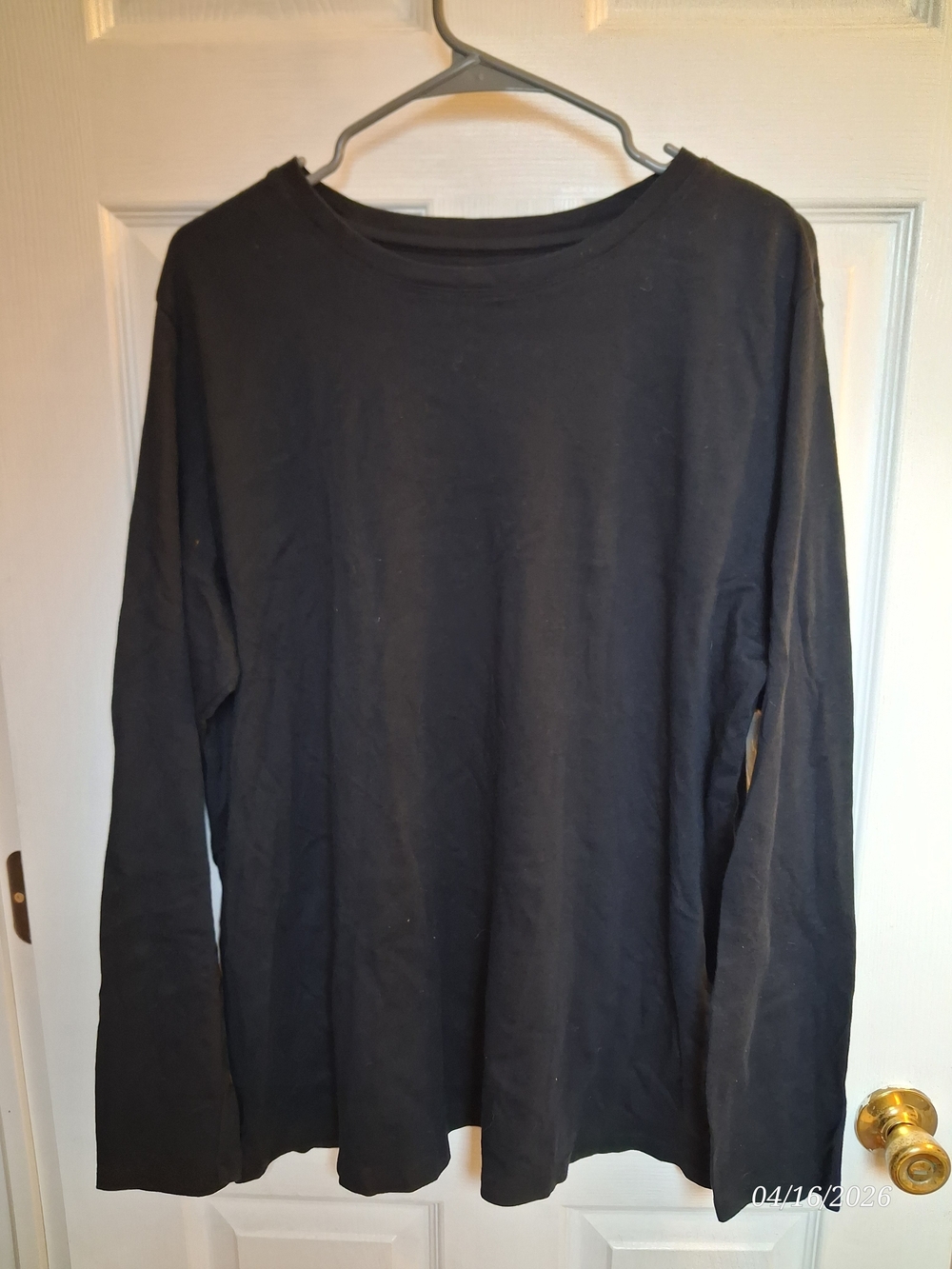 Laura Ashley Black Long Sleeve Tee